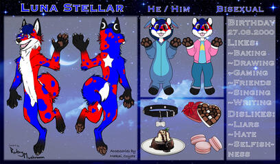 My current Ref-Sheet. Only small changes from this
